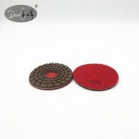 Floor grinding polishing pad for marble granite concrete floor