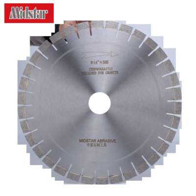 Hot Press Sintered Segmented Diamond Saw Blade For Cutting Granite Marble